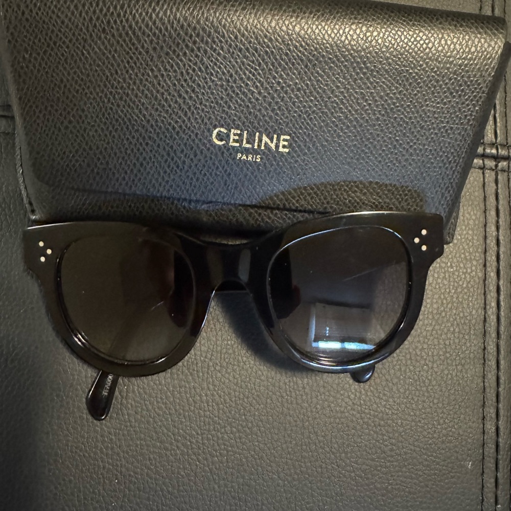 Celine Glossy Black Eyewear